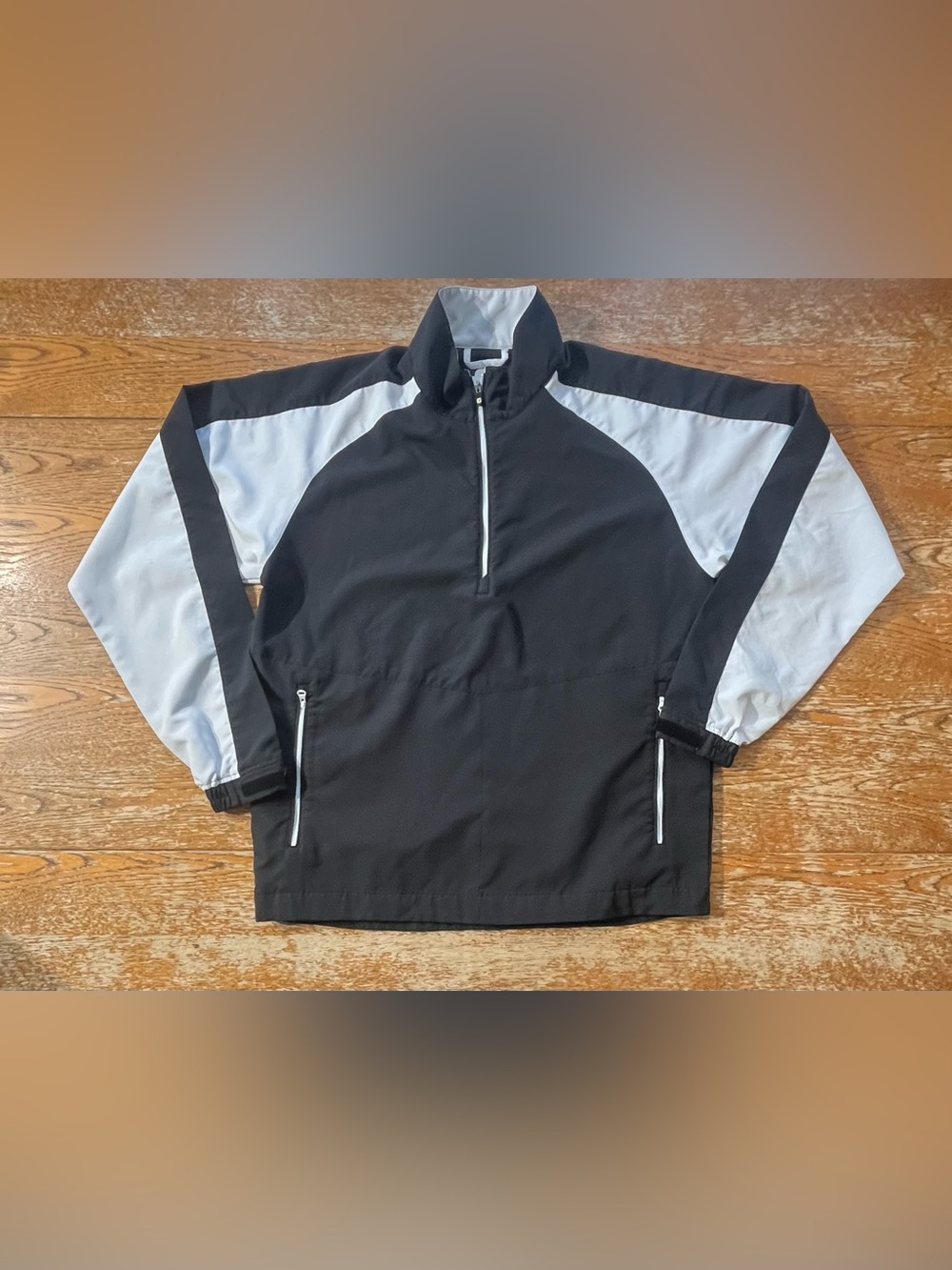 FootJoy Golf Quarter Zip Long Sleeve Pullover Windbreaker Size Small mens